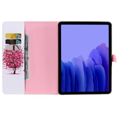Защитный чехол Deexe Pattern Cover для Samsung Galaxy Tab A7 10.4 (2020) - Colorful Tree