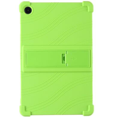 Захисний чохол Deexe Silicone Kickstand для Samsung Galaxy Tab A9 Plus (X210/216) - Green