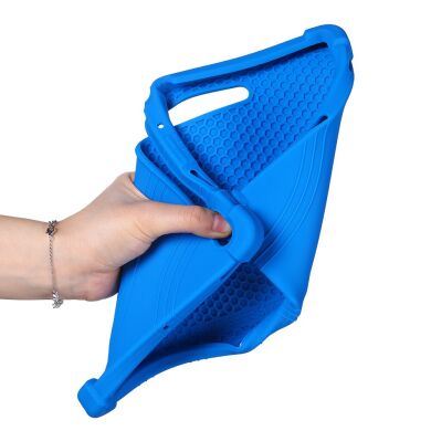 Защитный чехол Deexe Silicone Kickstand для Samsung Galaxy Tab S10 Lite (X400/X406) - Dark Blue