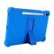 Защитный чехол Deexe Silicone Kickstand для Samsung Galaxy Tab S10 Lite (X400/X406) - Dark Blue. Фото 3 из 12