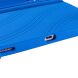 Защитный чехол Deexe Silicone Kickstand для Samsung Galaxy Tab S10 Lite (X400/X406) - Dark Blue. Фото 10 из 12