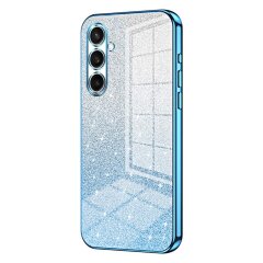 Защитный чехол Deexe Sparkles Cover для Samsung Galaxy A27 (A276) - Blue