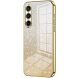 Захисний чохол Deexe Sparkles Cover для Samsung Galaxy S26 Plus - Gold