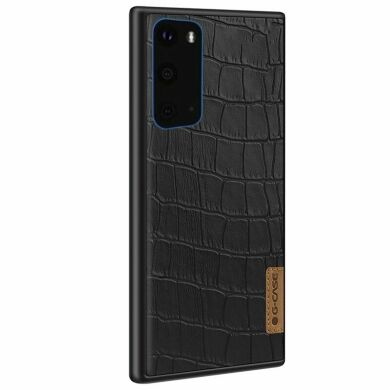 Защитный чехол G-Case Crocodile Dark Series для Samsung Galaxy S20 (G980) - Black