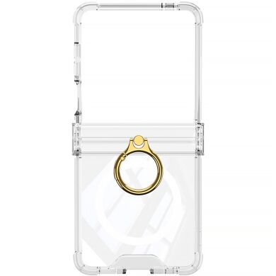 Захисний чохол GKK AirBag Mag with Ring для Samsung Galaxy Flip 7 - Light Purple