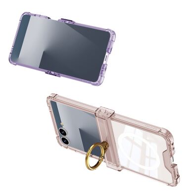 Захисний чохол GKK AirBag Mag with Ring для Samsung Galaxy Flip 7 - Light Purple