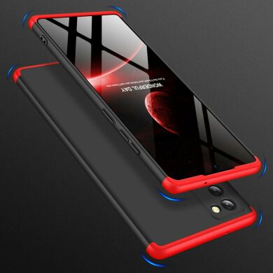 Захисний чохол GKK Double Dip Case для Samsung Galaxy Note 20 (N980) - Black / Red