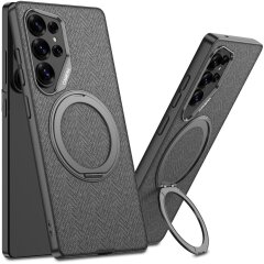 Захисний чохол GKK Fabric Magnetic для Samsung Galaxy S26 Ultra - Grey