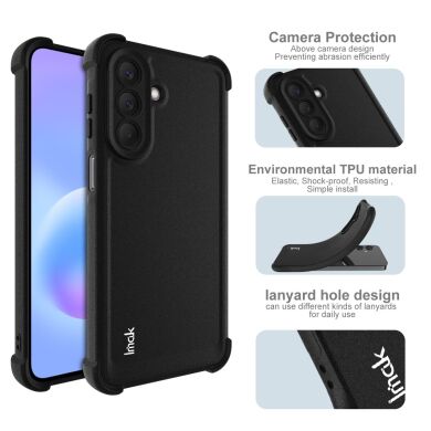 Защитный чехол IMAK Airbag Sand Case для Samsung Galaxy A27 (A276) - Matte Black