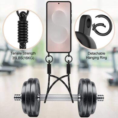 Захисний чохол Reframe Silicone Holder для Samsung Galaxy S25 Edge (S937) - Black