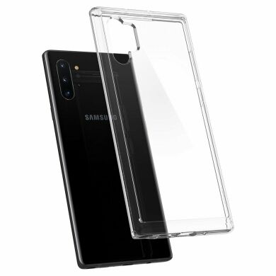 Захисний чохол Spigen (SGP) Crystal Hybrid для Samsung Galaxy Note 10+ (N975) - Crystal Clear