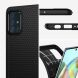 Захисний чохол Spigen (SGP) Liquid Air для Samsung Galaxy A71 (A715) - Matte Black