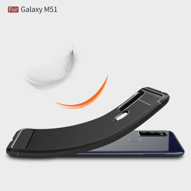 Защитный чехол UniCase Carbon для Samsung Galaxy M51 (M515) - Blue