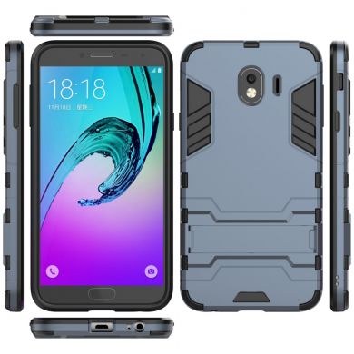 Защитный чехол UniCase Hybrid для Samsung Galaxy J4 2018 (J400) - Dark Blue