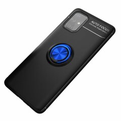 Захисний чохол UniCase Magnetic Ring для Samsung Galaxy A71 (A715) - Black / Blue