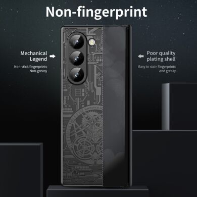 Защитный чехол UniCase Mechanical Legend для Samsung Galaxy Fold 6 - Green