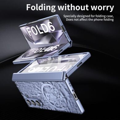 Защитный чехол UniCase Mechanical Legend для Samsung Galaxy Fold 6 - Green