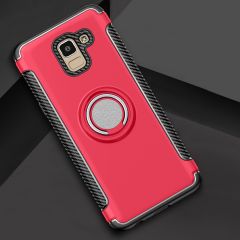 Защитный чехол UniCase Mysterious Cover для Samsung Galaxy J6 2018 (J600) - Red
