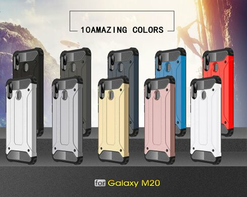 Защитный чехол UniCase Rugged Guard для Samsung Galaxy M20 (M205) - Black