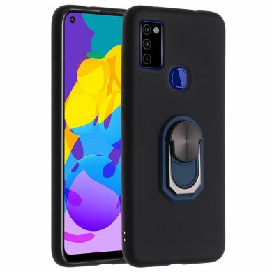 Захисний чохол UniCase Silicone Shell для Samsung Galaxy M51 (M515) - Black / Blue