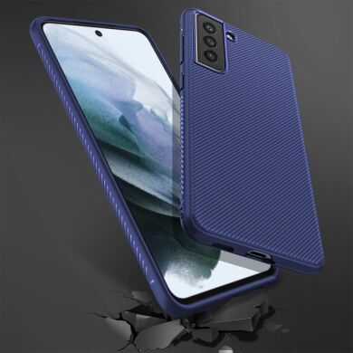 Защитный чехол UniCase Twill Soft для Samsung Galaxy S21 FE (G990) - Black