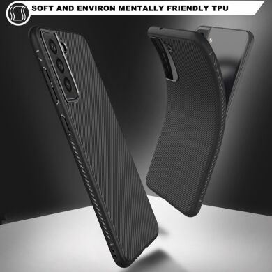 Защитный чехол UniCase Twill Soft для Samsung Galaxy S21 FE (G990) - Black