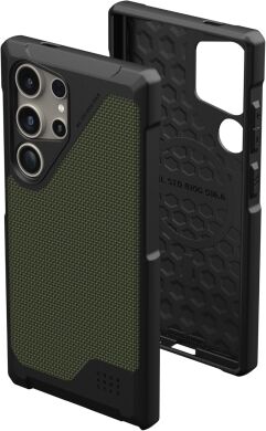 Захисний чохол URBAN ARMOR GEAR (UAG) Metropolis LT Pro для Samsung Galaxy S24 Ultra (S928) 214420113972 - Kevlar Olive