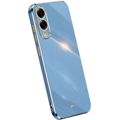 Защитный чехол XINLI Porcelain Design для Samsung Galaxy S25 Edge (S937) - Blue