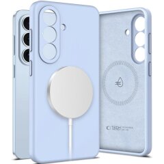 Защитный чехол Tech-Protect Silicone MagSafe для Samsung Galaxy S26 (S942) - Sky Blue