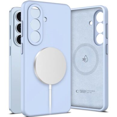 Защитный чехол Tech-Protect Silicone MagSafe для Samsung Galaxy S26 (S942) - Sky Blue