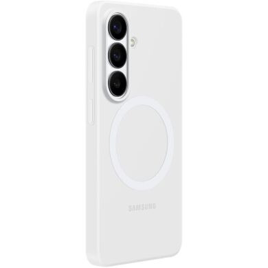 Оригінальний силіконовий чохол Silicone Magnet для Samsung Galaxy S26 (S942) EF-ES942CWEGWW - White