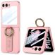 Защитный чехол GKK Hand Strap для Samsung Galaxy Flip 6 - Pink. Фото 1 из 15