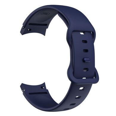 Ремінець Deexe Soft Silicone для Samsung Galaxy Watch 5 (40/44mm) / 5 Pro (45mm) - Dark Blue