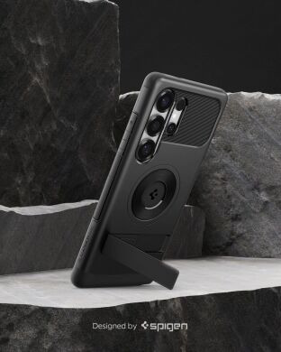Захисний чохол Spigen (SGP) Slim Armor (MagFit) для Samsung Galaxy S25 Ultra (S938) ACS08909 - Black