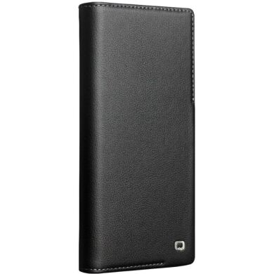Кожаный чехол QIALINO Leather Stand для Samsung Galaxy S24 Ultra (S928) - Black