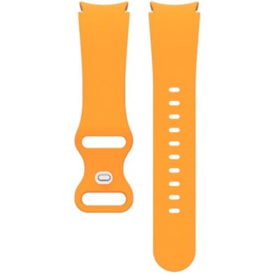 Ремешок Deexe Color Strap для часов с шириной крепления 20мм - Yellow
