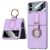 Захисний чохол GKK Ring Holder для Samsung Galaxy Flip 4 - Purple