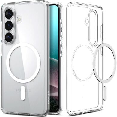 Захисний чохол Spigen Ultra Hybrid (MagFit) для Samsung Galaxy S26 Plus (S947) ACS10709 - Clear / White