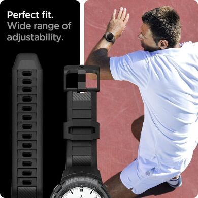 Захисний чохол Spigen (SGP) Rugged Armor Pro (FW) для Samsung Galaxy Watch 4 Classic (46mm) - Matte Black