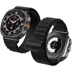 Ремінець Spigen WBF1 Band для Samsung Galaxy Watch Ultra 2 / Ultra / Ultra (2025) AMP11614 - Black