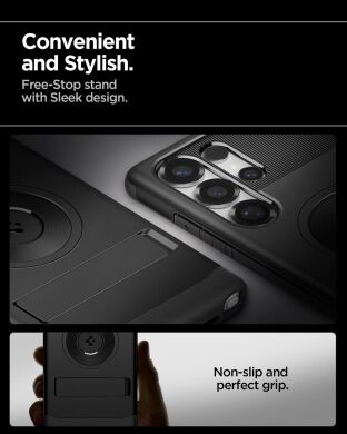 Захисний чохол Spigen (SGP) Slim Armor (MagFit) для Samsung Galaxy S25 Ultra (S938) ACS08909 - Black