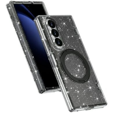 Защитный чехол Reframe Glitter Stand Case для Samsung Galaxy Fold 8 Ultra - Black