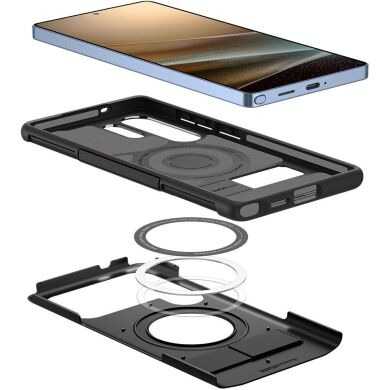 Захисний чохол Spigen (SGP) Slim Armor (MagFit) для Samsung Galaxy S25 Ultra (S938) ACS08909 - Black