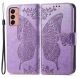 Чехол UniCase Butterfly Pattern для Samsung Galaxy M13 (M135) - Light Purple. Фото 1 из 8