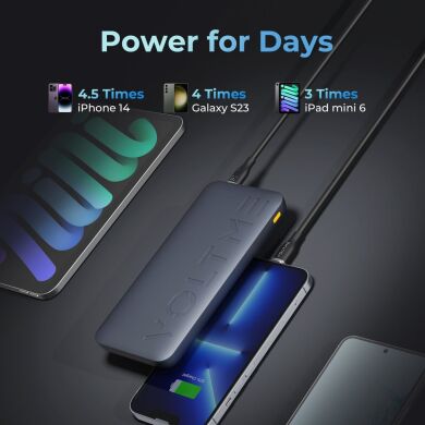 Зовнішній акумулятор Voltme Hypercore 22.5W (20000mAh) - Deep Blue