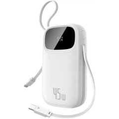 Внешний аккумулятор Baseus EnerFill FC31 45W (20000mAh) + кабель Type-C + Type-C (P10082105213-00) - White