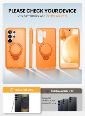 Защитный чехол i-Blason Cosmo MagSafe by Supcase для Samsung Galaxy S26 Ultra (S948) 843439160934 - Frosted Black