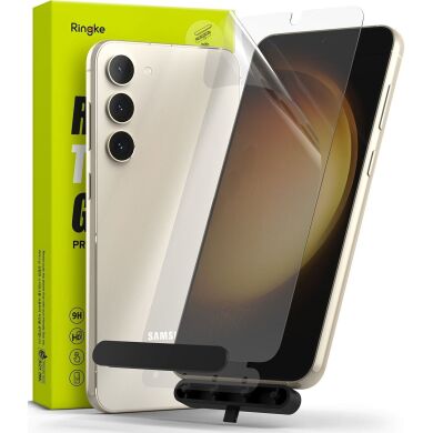Комплект захисних стекол (2шт) Ringke Screen Protector Tempered Glass для Samsung Galaxy S23 (S911) 8809919301794