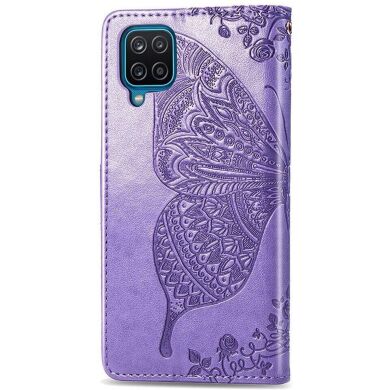 Чохол UniCase Butterfly Pattern для Samsung Galaxy M33 (M336) - Light Purple