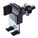 Автомобильный держатель Baseus Easy Control Pro Clamp (SUYK000101) - Transparent Black. Фото 4 из 23